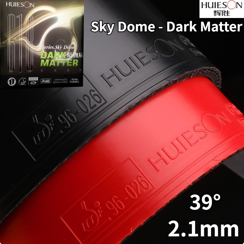HUIESON Sky Dome Dark Matter P - Table Tennis Xiom Rubber recension och pris