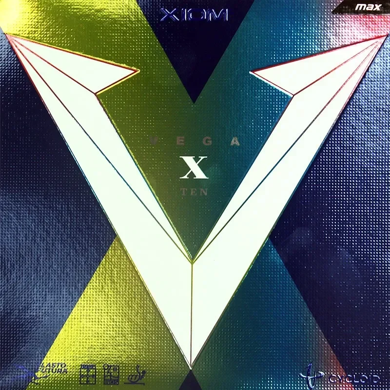 Original Xiom VEGA X Ping Pong - Table Tennis Xiom Rubber recension och pris