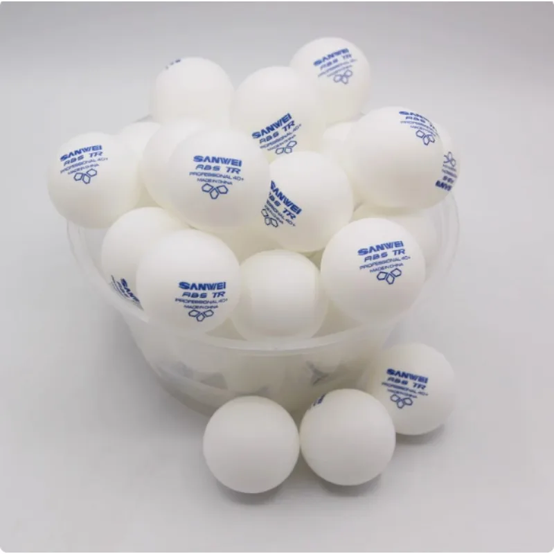 50 100 pcs Sanwei New Material - Table Tennis Livescore recension och pris