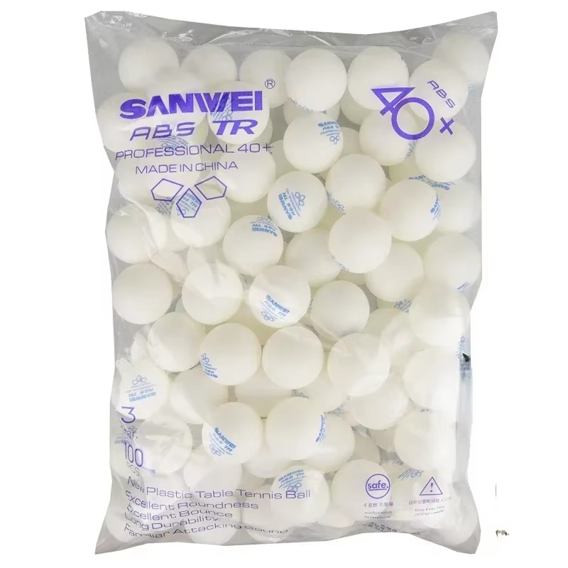 50 100 pcs Sanwei New Material - Table Tennis Livescore recension och pris