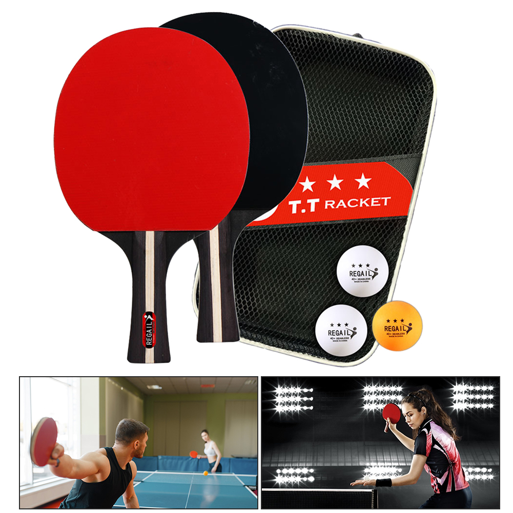 Table Tennis Racket 2 Rackets  - Table Tennis Livescore recension och pris
