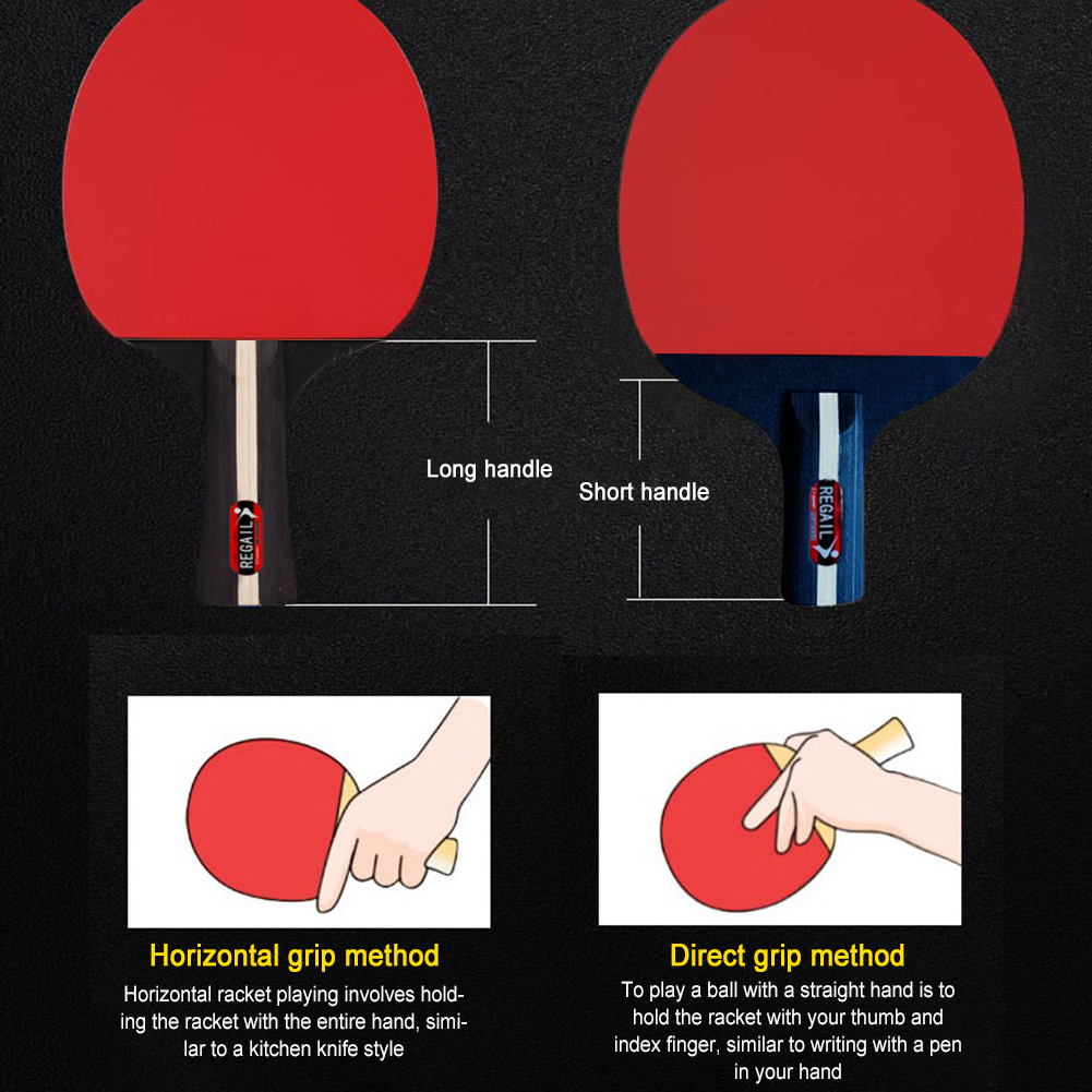 Table Tennis Racket 2 Rackets  - Table Tennis Livescore recension och pris