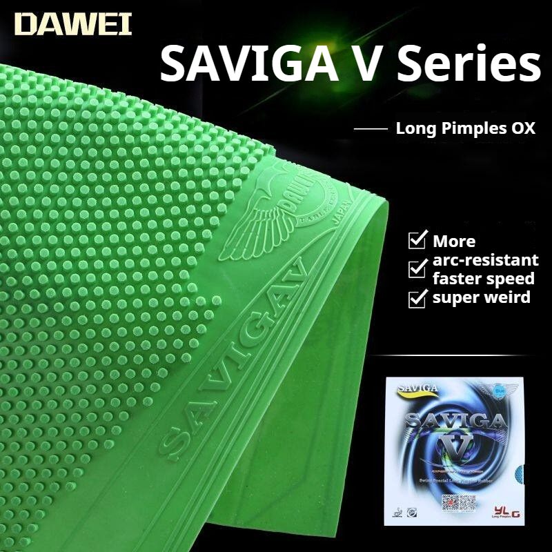 Table Tennis Rubber DAWEI SAVI - Table Tennis Xiom Rubber recension och pris