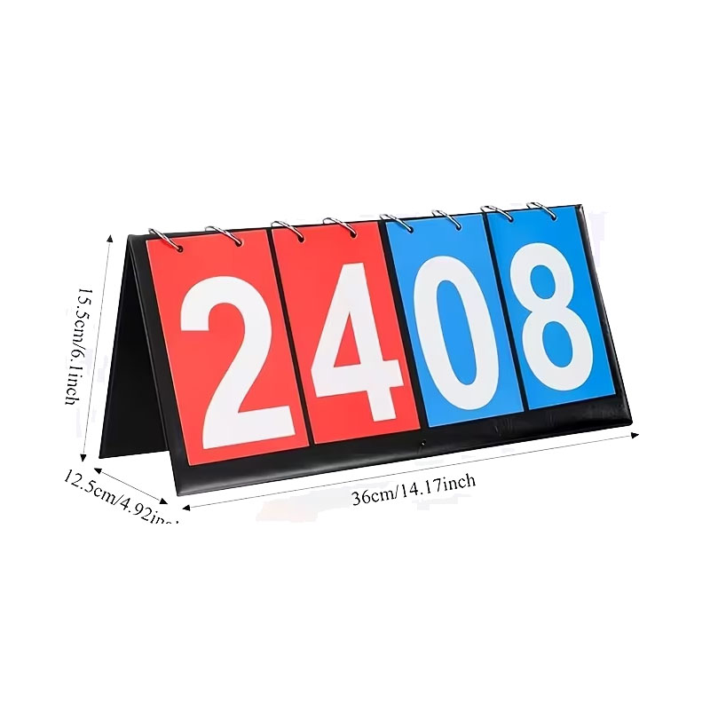 4‑Digit Flip Scoreboard Portab - Table Tennis Ranking recension och pris