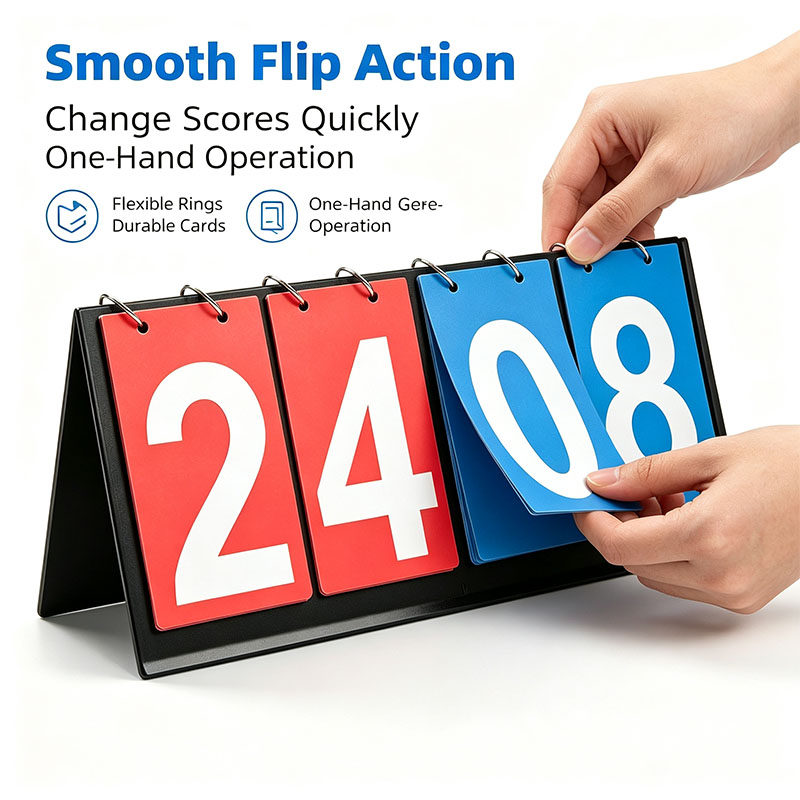 4‑Digit Flip Scoreboard Portab - Table Tennis Ranking recension och pris