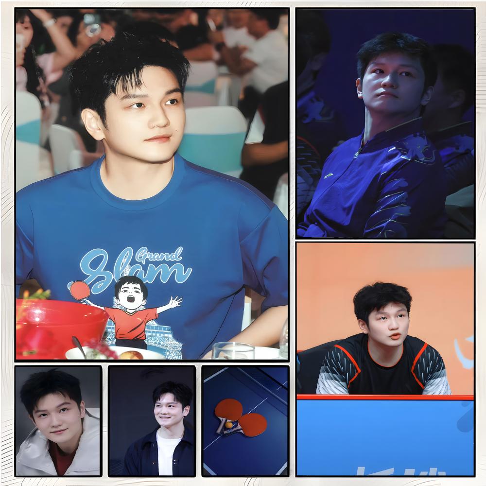 Athlete Table Tennis Fan Zhend - Table Tennis Zhendong recension och pris