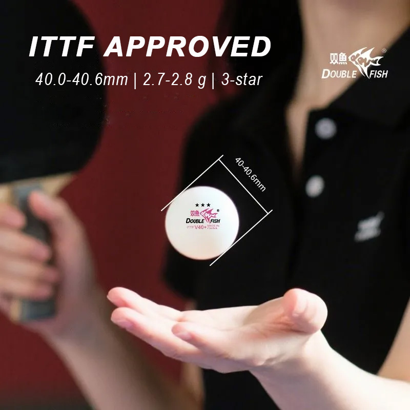 DOUBLE FISH 3 Star V40+ 30/50/ - Table Tennis Livescore recension och pris