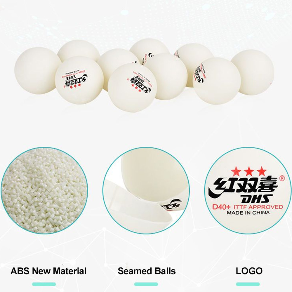 DHS D40+ DJ40+ Ping Pong Balls - Table Tennis Livescore recension och pris