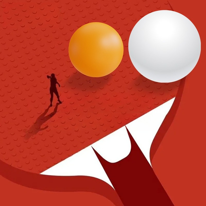 55Mm Table Tennis Large Ball H - Table Tennis Livescore recension och pris